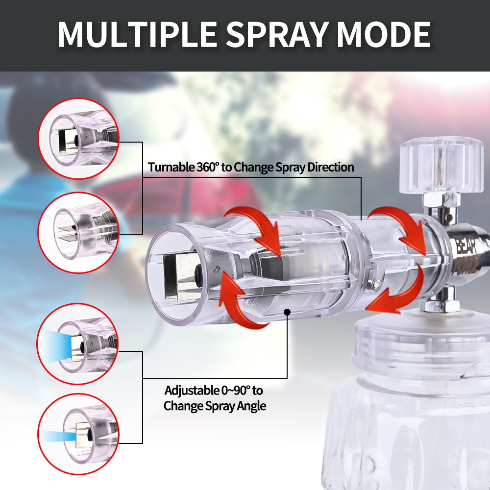 Generador de Espuma, Cañón de  - Pressure Washer Foam Gun reseña y precio
